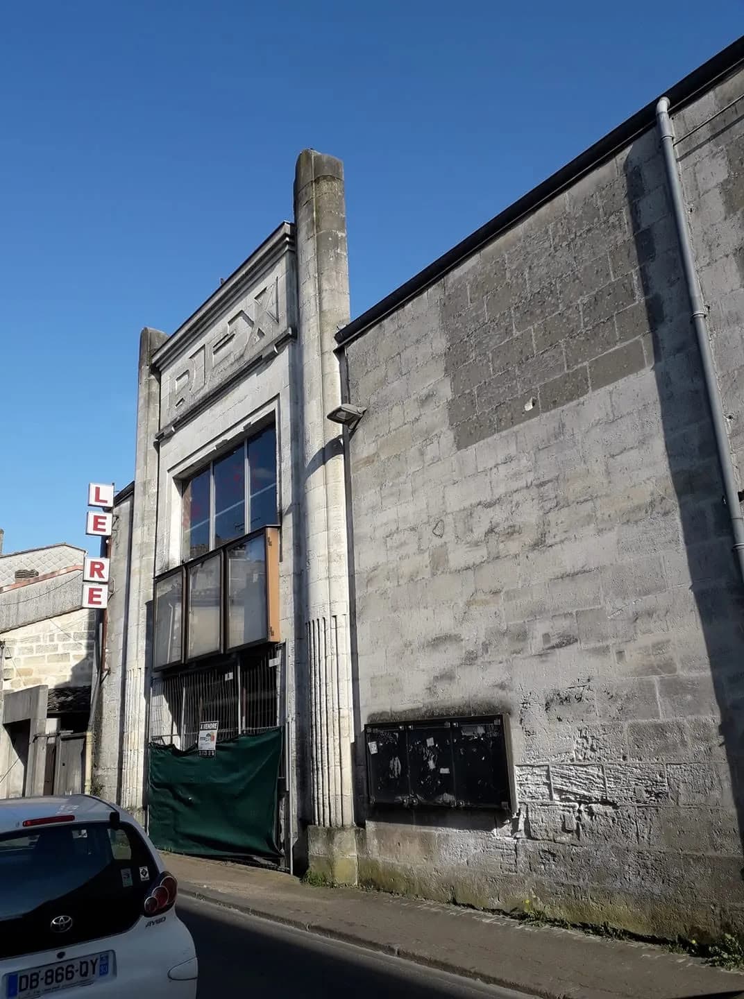 L’existant — la façade avant travaux